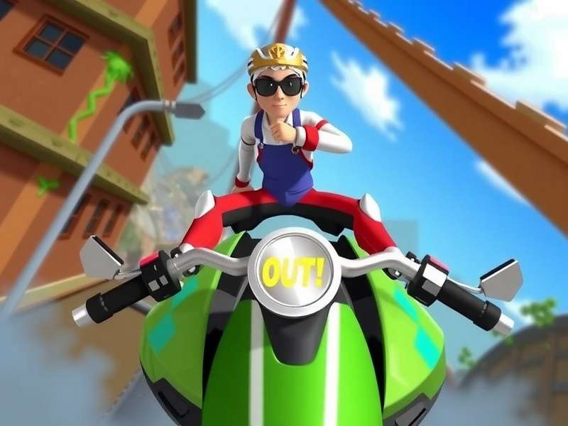 Zip Motorcycle Mania Game Controls